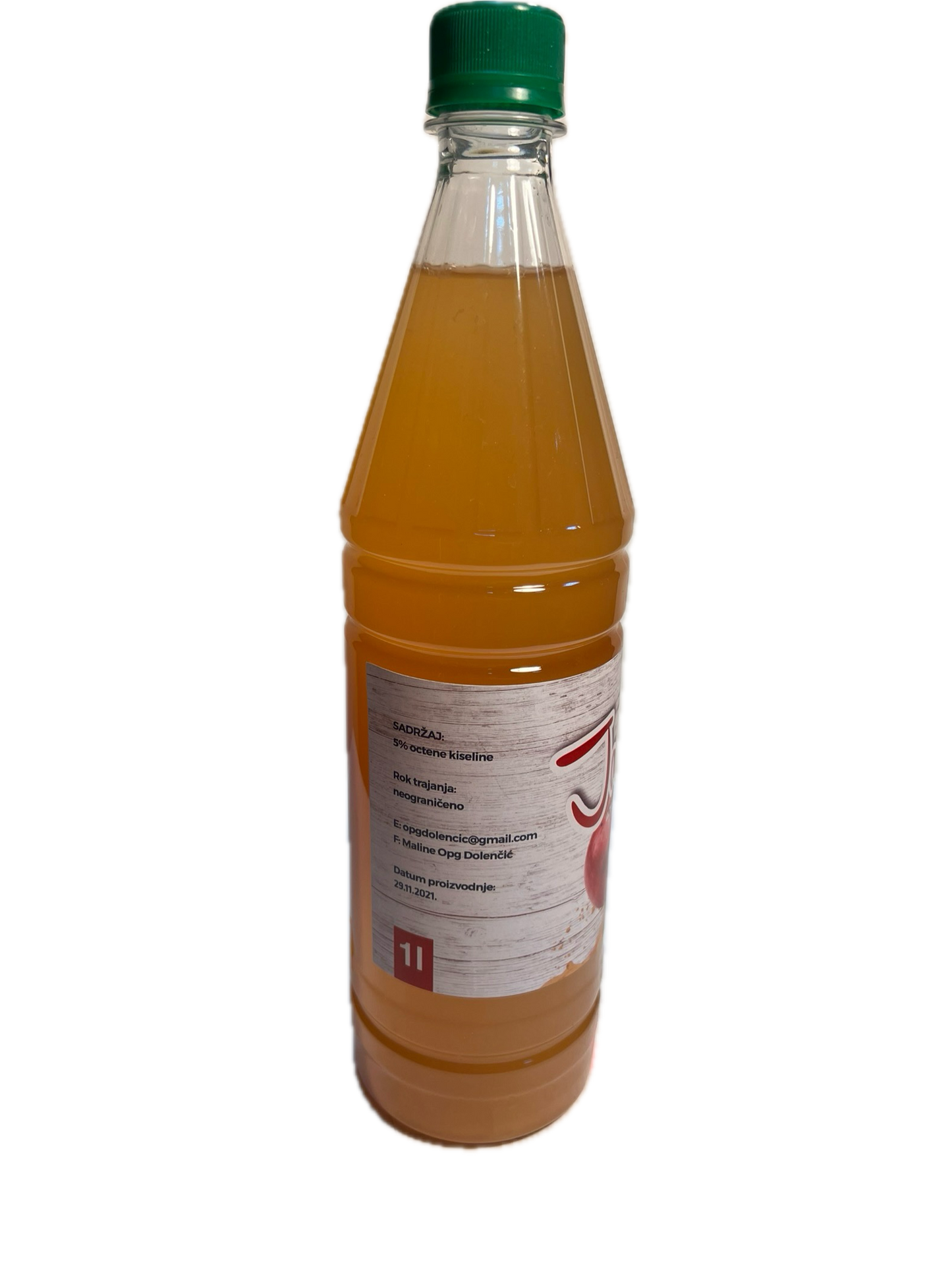 Jabucni ocat, 1L,(staklo, plastika)