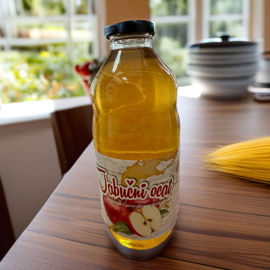 Apple cider vinegar, 1L, (glass, plastic)