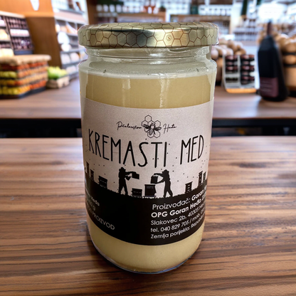 Med, kremasti, 450g