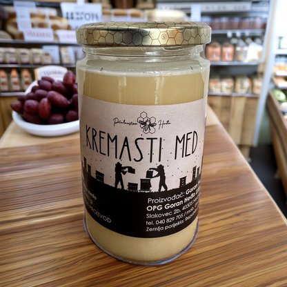 Honey, creamy, 450g