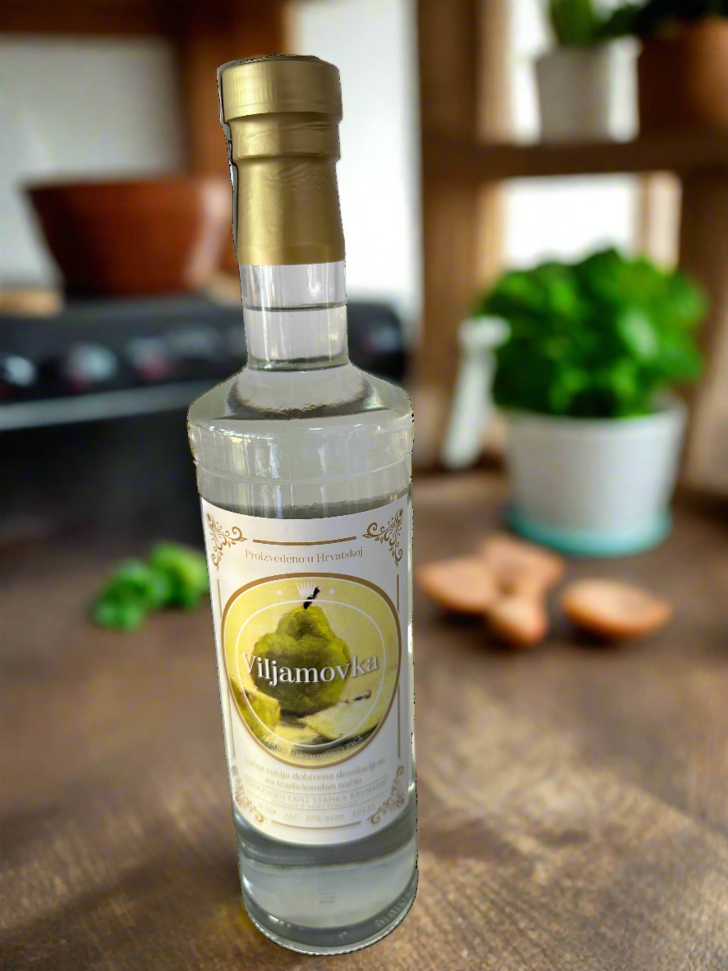 Rakija, viljamovka, 0,70L, 39% Alk.