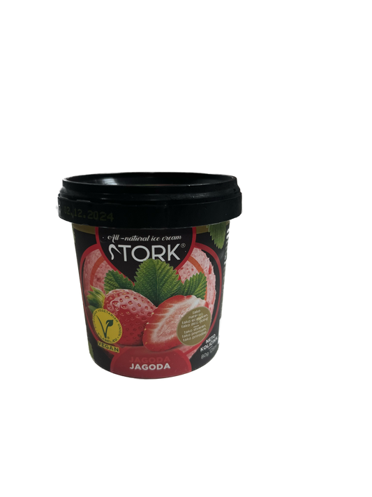 Ice cream Stork Strawberry 125ml
