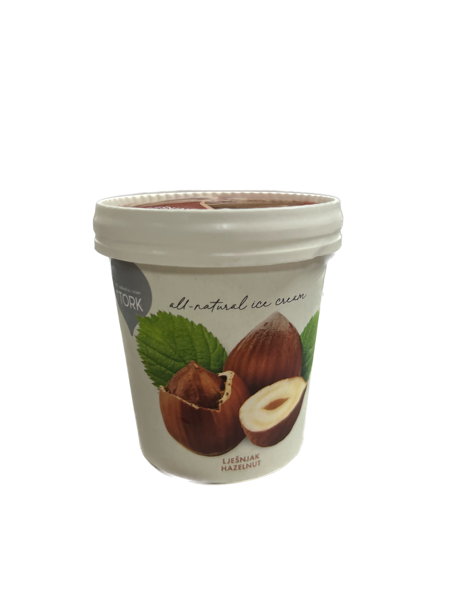 Hazelnut ice cream 125ml