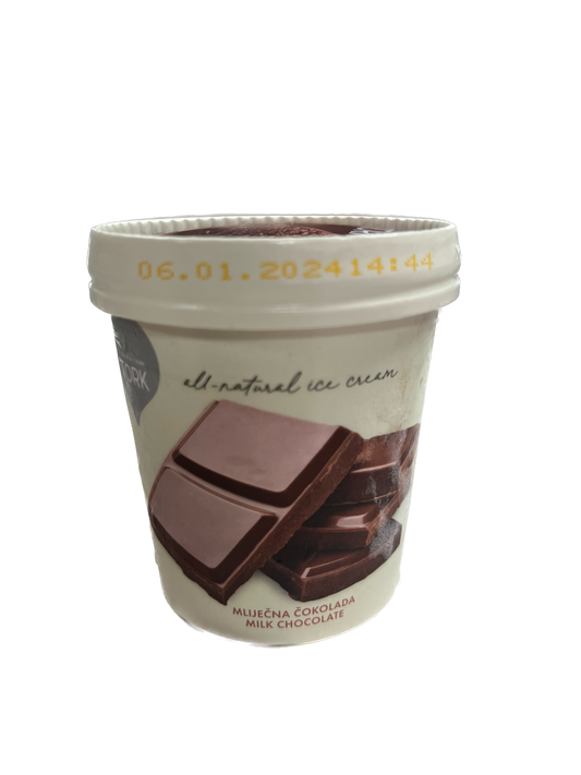 EISCREME-Milchschokolade