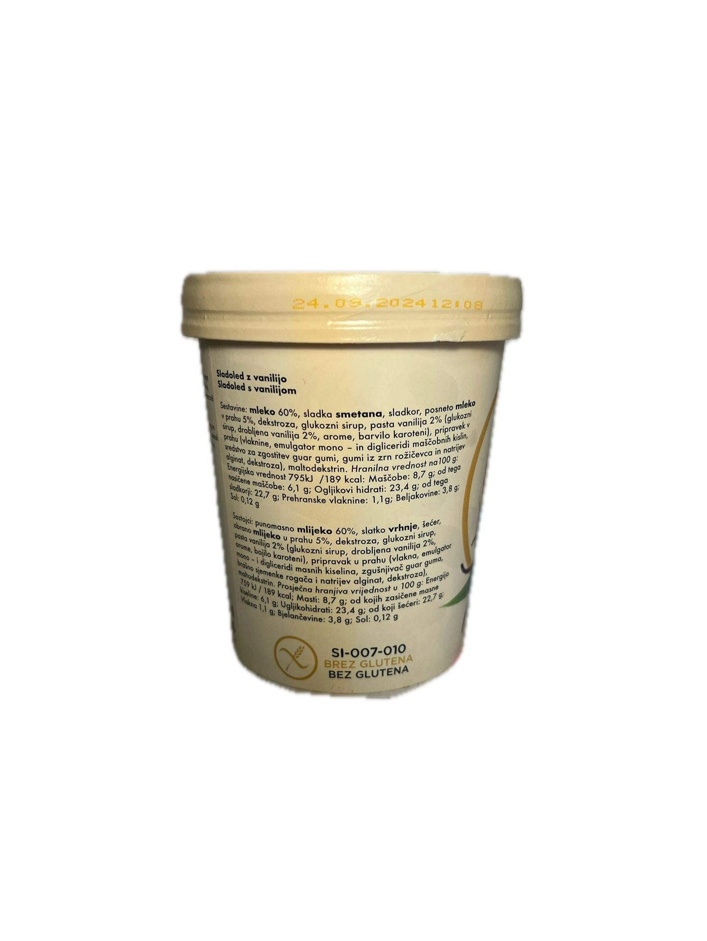 VANILLE-EIS 500 ml