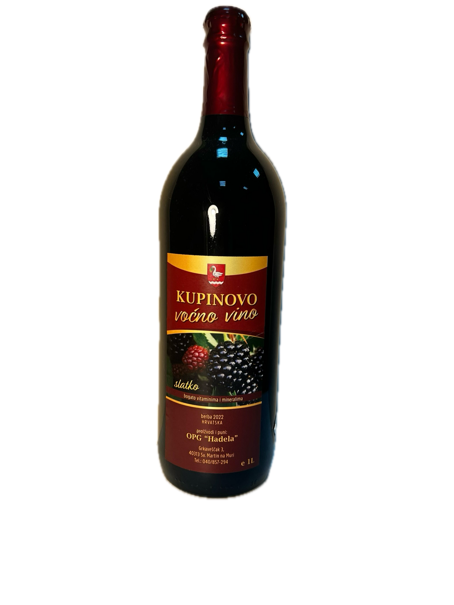 BLACKBERRY FRUIT WINE (Hadela)