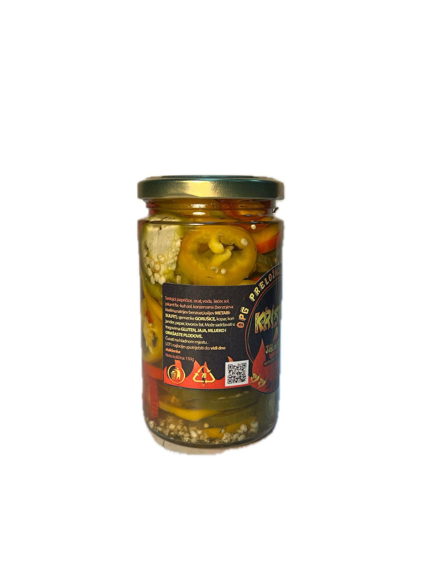 zimnica jalapeno 2/7 150g