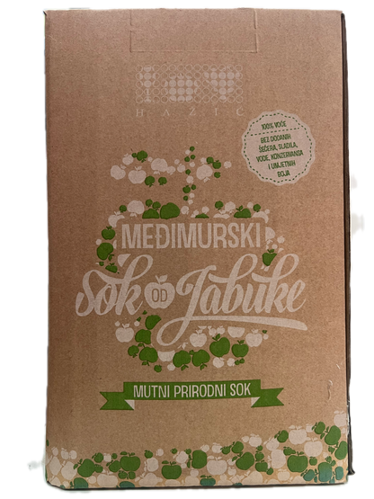 sok od jabuke bag in box 5 l