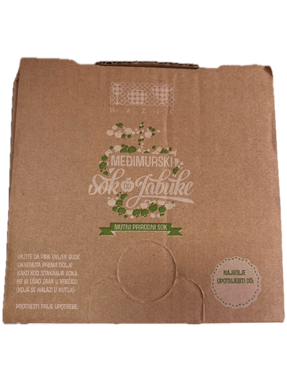 sok od jabuke bag in box 5 l