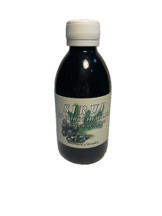 Syrup of pine needles and aronia, 200 ml