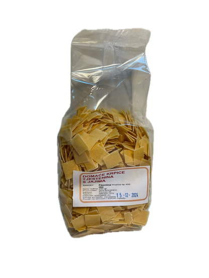 MISCELLANEOUS PASTA 250 g, (slices, cloths, grinders)