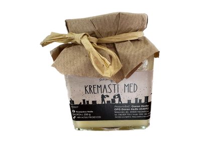 Med, kremasti, 250g