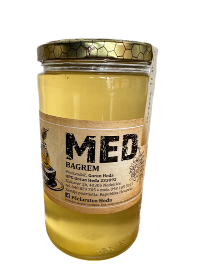 Med, bagrem, 900g